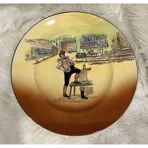 Royal Doulton Dickens Ware Sam Weller Collector Plate Made In England 10.5"